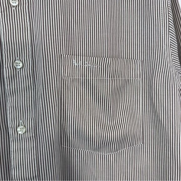 Vintage Paul Smith London Pinstripe Dress Shirt 17 - Picture 5 of 9